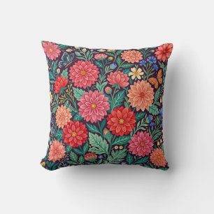 Coussin décoratif papillon Dahlia Accent floral