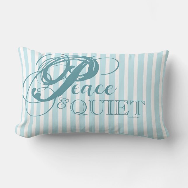 Coussin décoratif Peace & Quiet (Mousse de mer) (Recto)