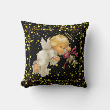 Coussin décoratif Petit Ange Mignon
