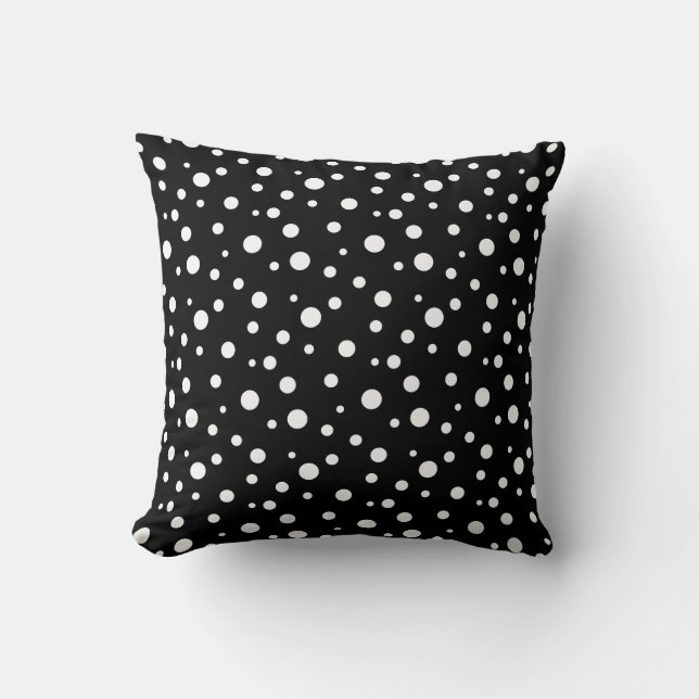 Coussin décoratif - pois (Recto)