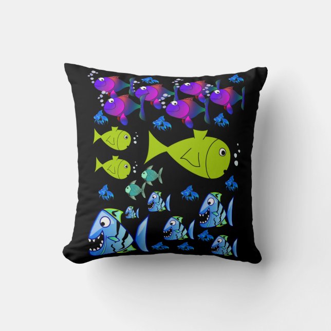coussin décoratif poisson (Recto)