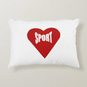 Coussin décoratif pour enfants  LOVE  SPORT