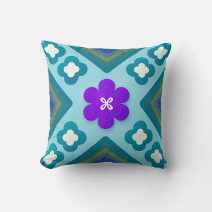 Coussin décoratif Quatrefoil Blossom Pulse