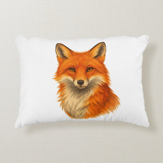 Coussin décoratif || renard aquarelle