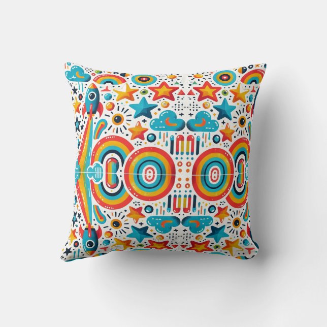coussin décoratif "Rêves stellaires" (Verso)