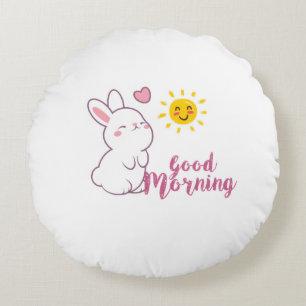 coussin décoratif rond