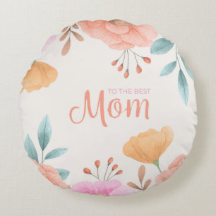 Coussin décoratif rond (40,6 cm)