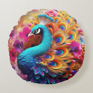 Coussin décoratif rond (40,6 cm)