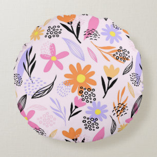 Coussin décoratif rond (40,6 cm)