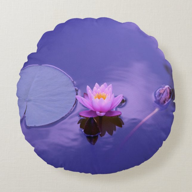 Coussin décoratif rond (40,6 cm) (Devant)