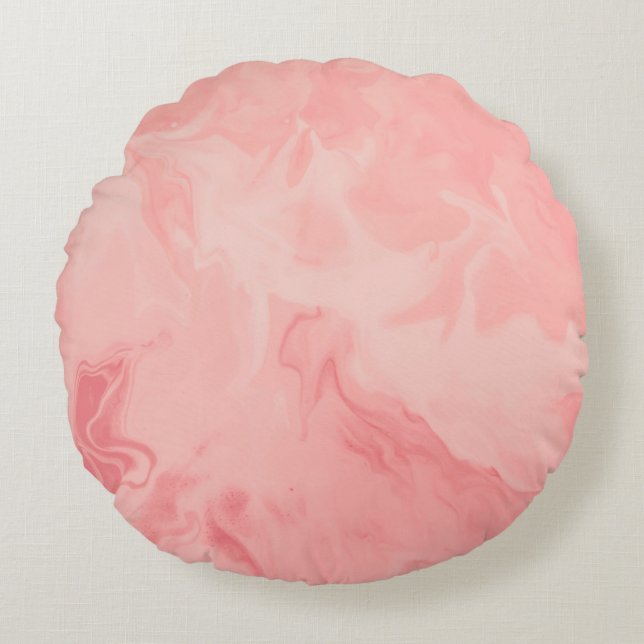 Coussin décoratif rond (40,6 cm) (Devant)