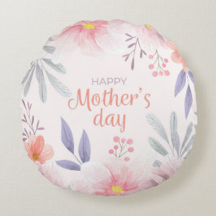 Coussin décoratif rond (40,6 cm)