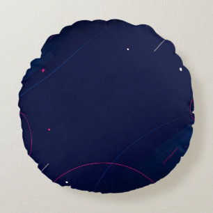 Coussin décoratif rond (40,6 cm)