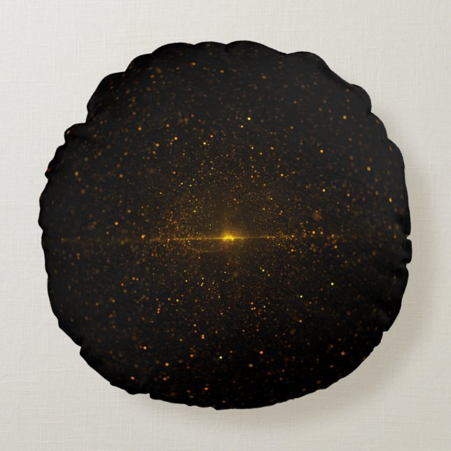 Coussin décoratif rond (40,6 cm) (Devant)