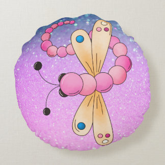 Coussin décoratif rond (40,6 cm)