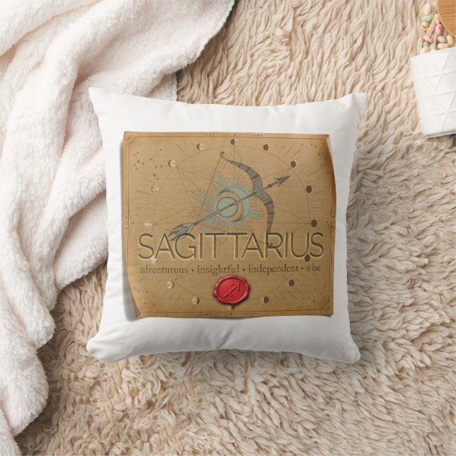 Coussin décoratif - Sagittaire - Zodiaque (Couverture)