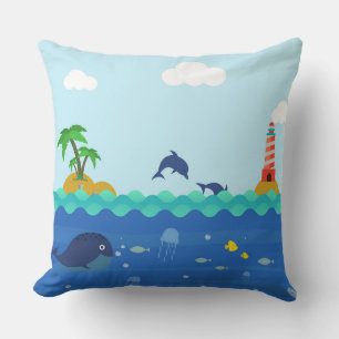 Coussin décoratif Sea Life