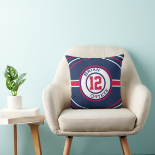 Coussin décoratif sur le thème du sport