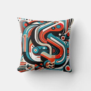 Coussin décoratif tech