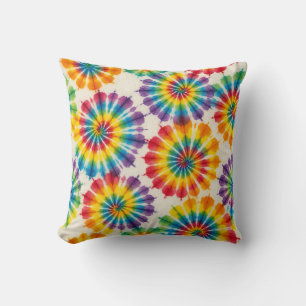 Coussin Décoratif Tie-Dye Psychedélique   Coussin 