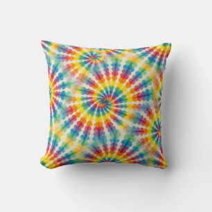 Coussin Décoratif Tie-Dye Psychedélique   Coussin 