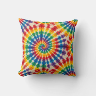 Coussin Décoratif Tie-Dye Psychedélique   Coussin 