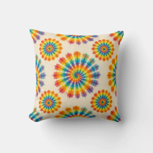 Coussin Décoratif Tie-Dye Psychedélique   Coussin 