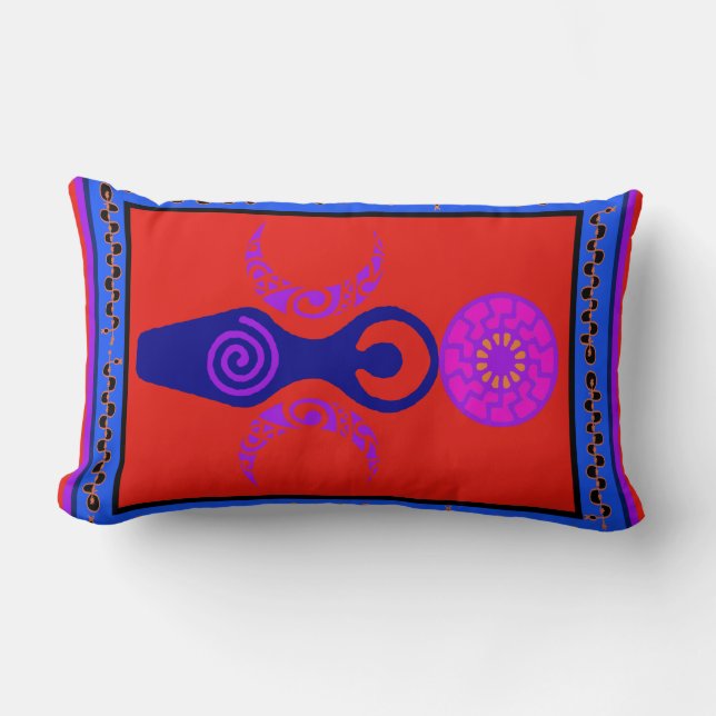 Coussin décoratif Triple Déesse (Recto)