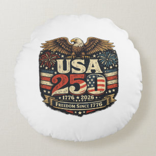 Coussin décoratif USA 250 Aigle royal Liberté 1776