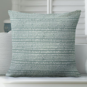 Coussin décoratif vert