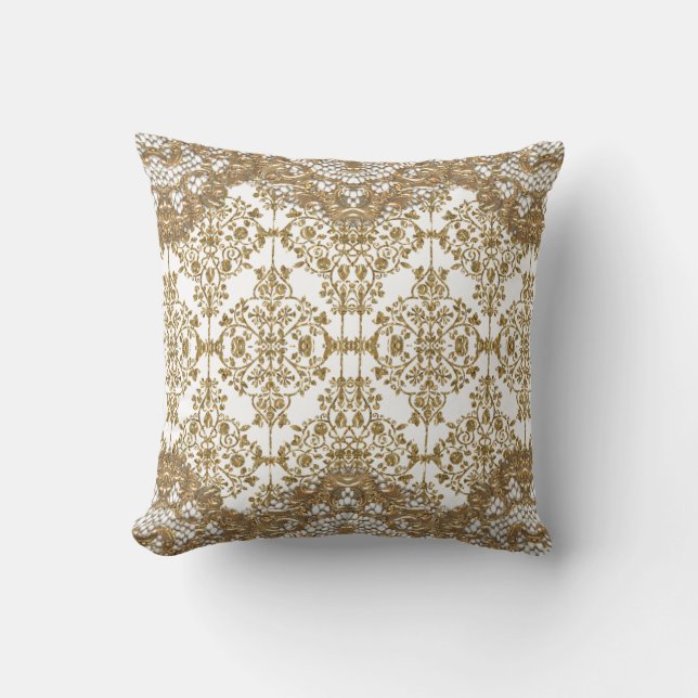 Coussin décoratif victorien Deborah Layne (Recto)