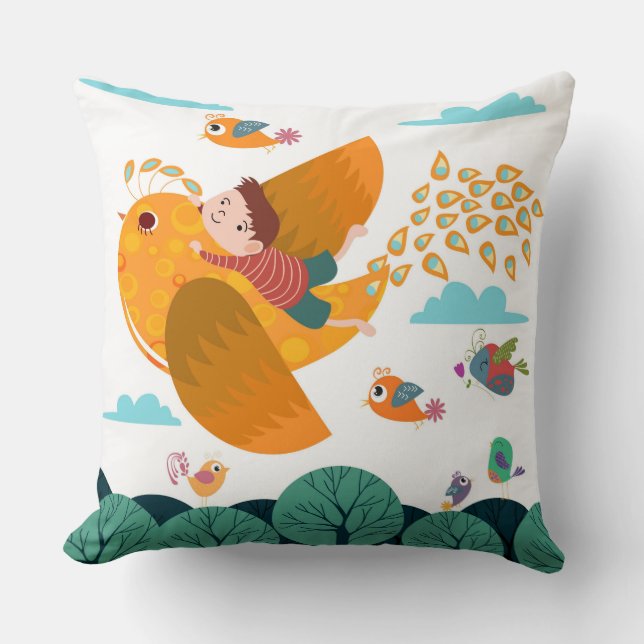 Coussin décoratif volant (Recto)