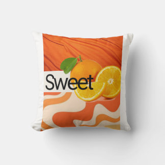 coussin decoratifs of orange art