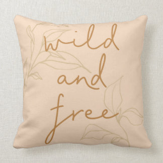 Coussin Décoration de chambre de nursery boho sauvage et l