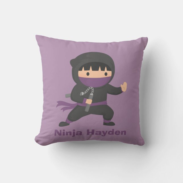 Coussin Décoration de chambre pour garçons avec un petit n (Recto)
