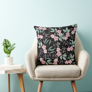 Coussin décoration de fleurs