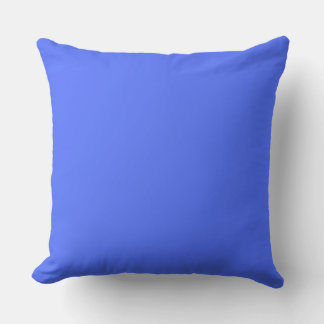 Coussin Décoration de maison bleu et blanc réversible