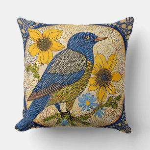 Coussin 🌸 ✨ Décoration de maison pour oiseaux Accent déco