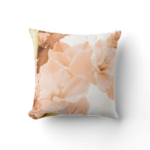 Décoration florale de la pêche et du vert