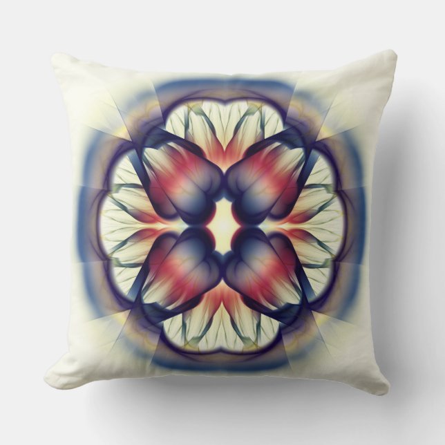 Coussin Décoration lumineuse flamboyante (Recto)