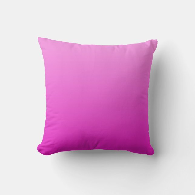 Coussin Décoration Moderne Tendance avec Plongée Rose Chau (Recto)