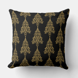 Coussin Décorations scandinaves nordiques d'arbres de Noël