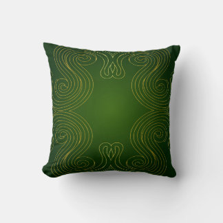 Coussin Decorative abstract ornament with spiral motifs