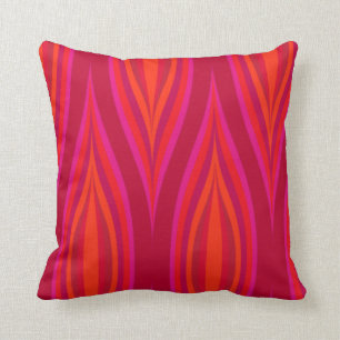 Coussin décorative rétro les années 70 années 60