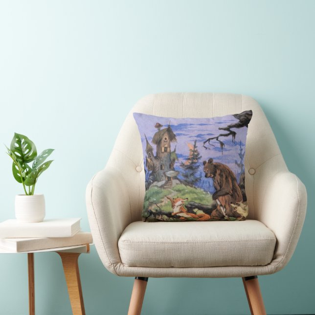 Coussin décorative "soirée mystérieuse" (Chaise)