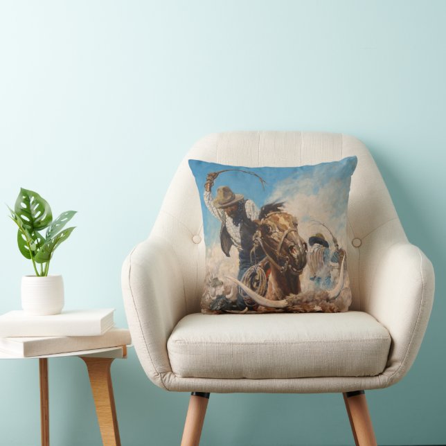 Coussin Découper par Newell Convers Wyeth (Chaise)