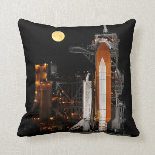 Coussin Découverte de navette spatiale et lune