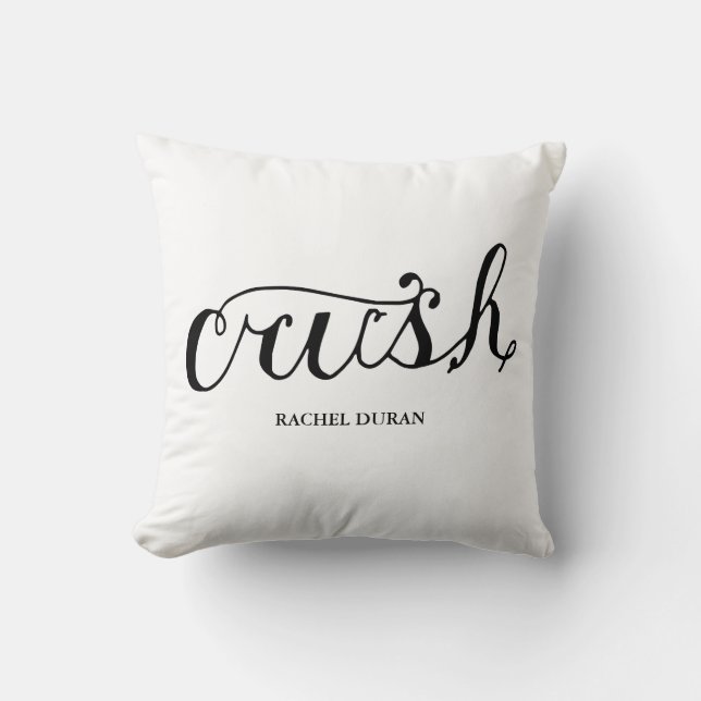 coussin d'écrasement de calligraphie (Recto)
