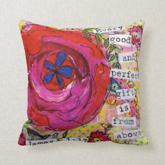 Coussin d'écriture sainte