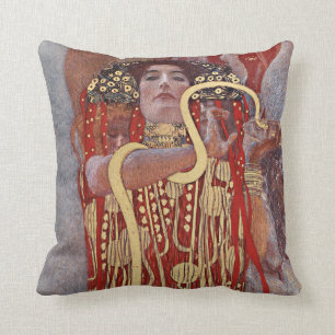 Coussin Déesse de la Santé, Hygiéie (Salus), Gustav Klimt